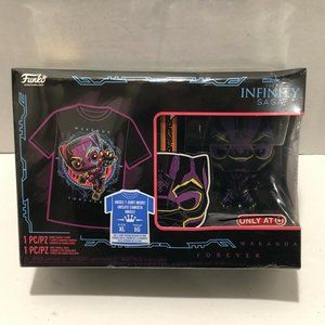 Funko Pop! Tees XL, The Infinity Saga Wakanda Forever Marvel Studios, Sealed-